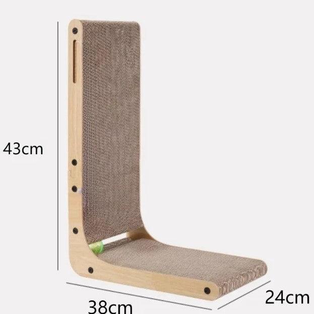 Scratch-n-Sniff Cardboard Cat Scratcher Cat Toys KittyNook Cat Company