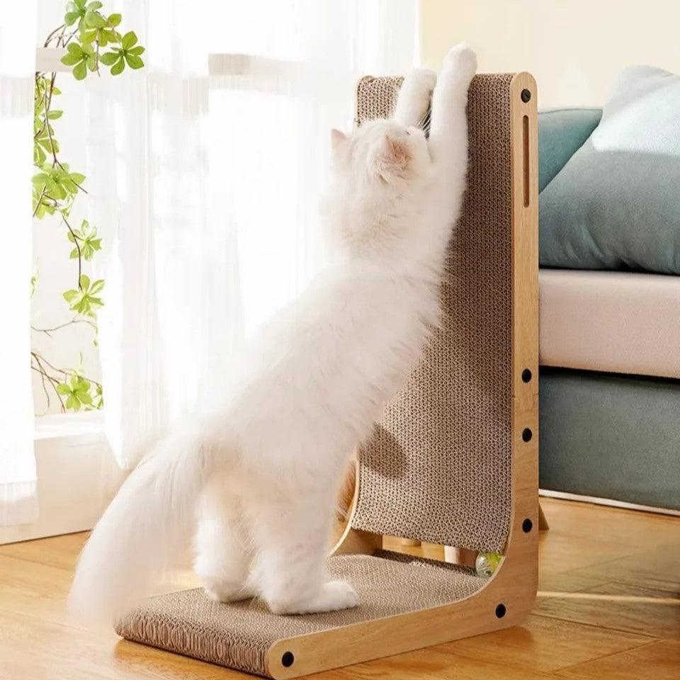 Scratch-n-Sniff Cardboard Cat Scratcher Cat Toys KittyNook Cat Company