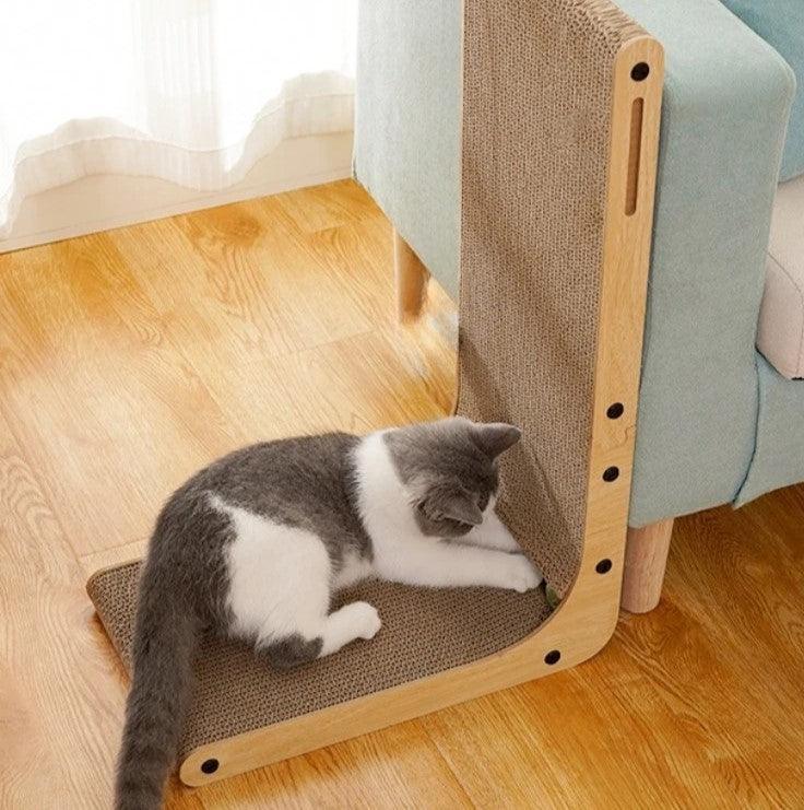 Scratch-n-Sniff Cardboard Cat Scratcher Cat Toys KittyNook Cat Company