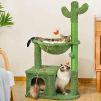 Thumbnail for Cactus Modern Cat Tower Cat Tower KittyNook Cat Company