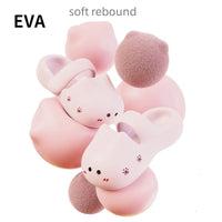 Thumbnail for Adorable Cat Face Comfort Sandals by KittyNook Cat Co. with non-slip EVA sole, soft rebound, and cute cat design.