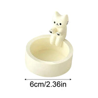 Thumbnail for Feline Flame Guardian Candle Holder - KittyNook Cat Company