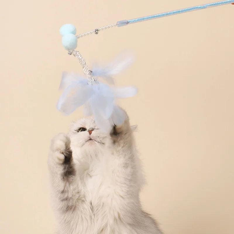 Fairy Flare Cat Stick Toy - KittyNook Cat Company