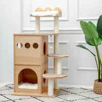 Thumbnail for Activity Center Modern Cat Condo Cat Tower KittyNook Cat Company Activity Center Modern Cat Condo