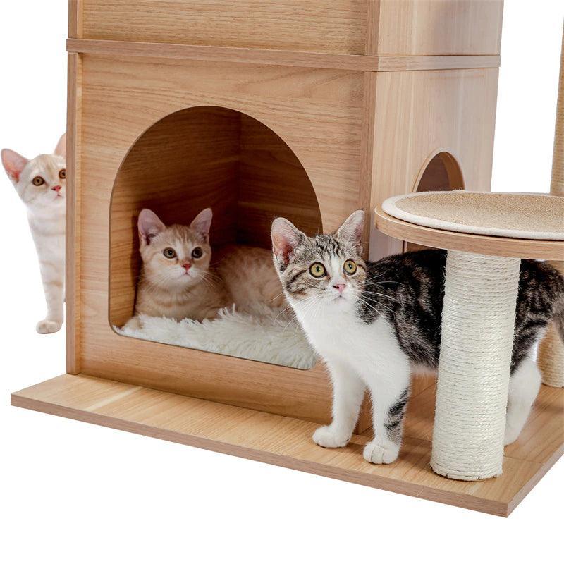 Activity Center Modern Cat Condo Cat Tower KittyNook Cat Company