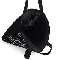 Thumbnail for Arty Cat Canvas Tote Handbags KittyNook Cat Company