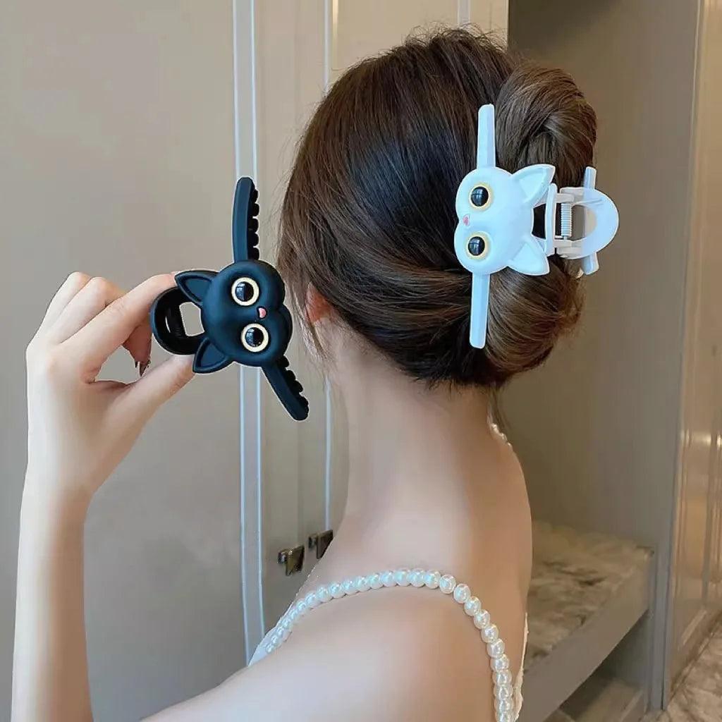 Big Eyes Cat Hair Clip Hair Claws & Clips KittyNook Cat Company