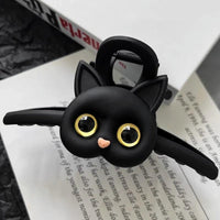 Thumbnail for Big Eyes Cat Hair Clip Hair Claws & Clips KittyNook Cat Company Black