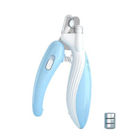 Thumbnail for Cat Nail Clipper with LED Light Pet Supplies KittyNook Cat Company Blue-White