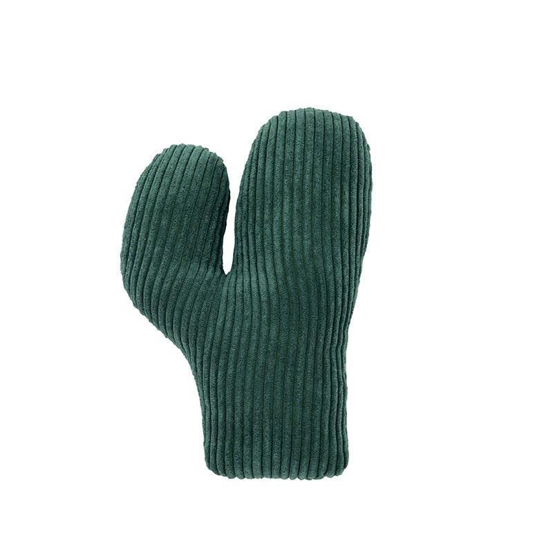 Cacti Plush Cat Toy Cat Toys KittyNook Cat Company Two Heads Cactus- Mossy Green (Small)