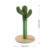 Thumbnail for Cactus Cat Tree Scratching Post Cat Furniture KittyNook Cat Company Single Tree - Hardwood Base
