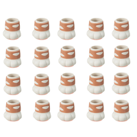 Thumbnail for Cat Paw Chair Leg Caps Furniture Floor Protectors KittyNook Cat Company Felt Style (20pcs)