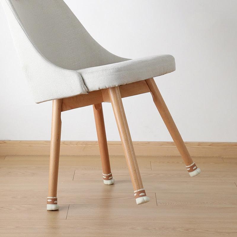 Cat Paw Chair Leg Caps Furniture Floor Protectors KittyNook Cat Company