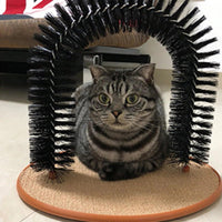 Thumbnail for Cat Self-Groomer Arch Cat Beds KittyNook