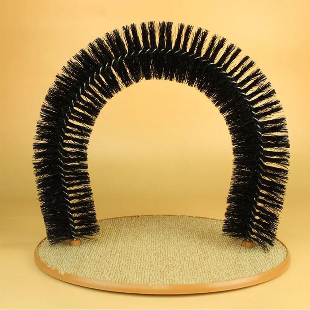 Cat Self-Groomer Arch Cat Beds KittyNook Cat Self-Groomer Arch
