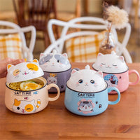 Thumbnail for Cat Time Soup Mug Mugs KittyNook Cat Company