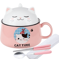 Thumbnail for Cat Time Soup Mug Mugs KittyNook Cat Company