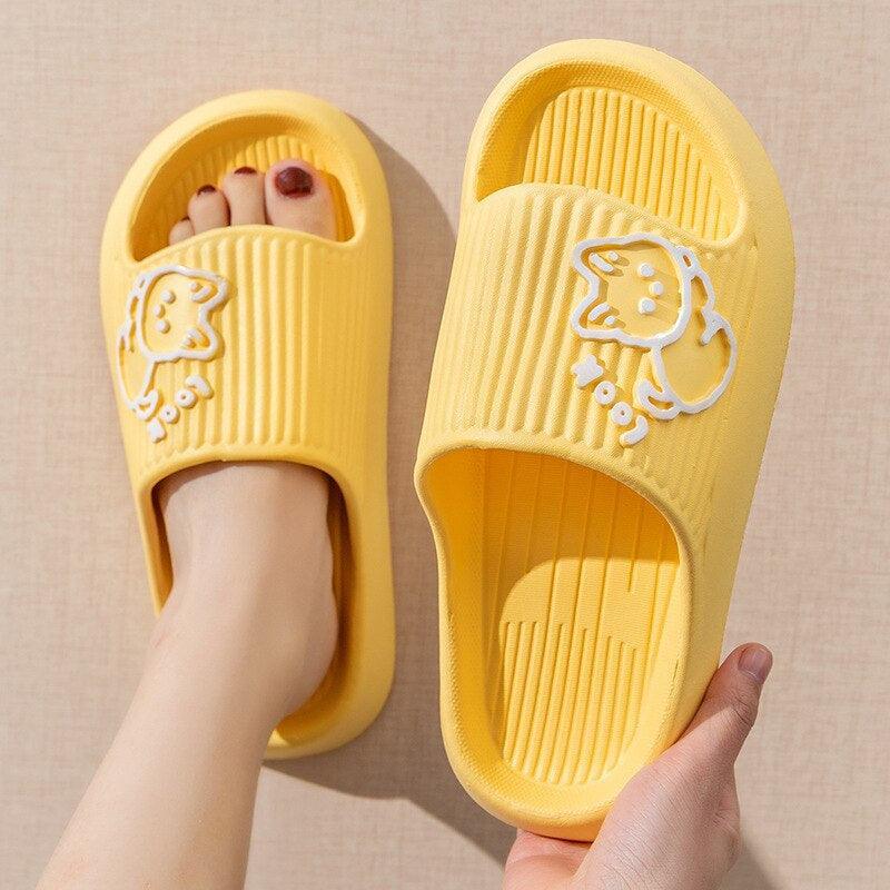 Comfort Slides Cat House Slippers Slides KittyNook Cat Company