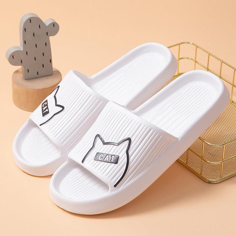 Comfort Slides Cat House Slippers Slides KittyNook Cat Company