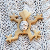 Thumbnail for Critter Friends Wooden Brooch Brooches & Lapel Pins KittyNook Cat Company Frog