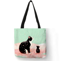 Thumbnail for Cutie Catz Tote Bag Tote Bag KittyNook Tote Style 5