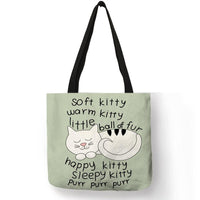 Thumbnail for Cutie Catz Tote Bag Tote Bag KittyNook Tote Style 4