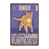Thumbnail for Cutie Catz Vintage Style Cat Poster Posters, Prints, & Visual Artwork KittyNook Ginger Cats