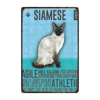 Thumbnail for Cutie Catz Vintage Style Cat Poster Posters, Prints, & Visual Artwork KittyNook Siamese