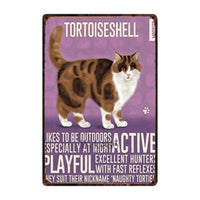 Thumbnail for Cutie Catz Vintage Style Cat Poster Posters, Prints, & Visual Artwork KittyNook Tortoishell