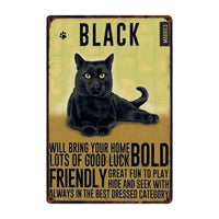 Thumbnail for Cutie Catz Vintage Style Cat Poster Posters, Prints, & Visual Artwork KittyNook Black Cats