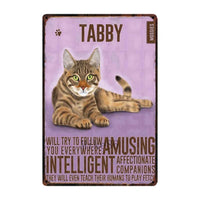 Thumbnail for Cutie Catz Vintage Style Cat Poster Posters, Prints, & Visual Artwork KittyNook Tabby Cats