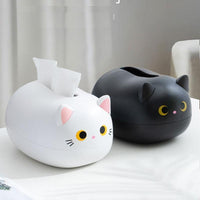 Thumbnail for Cuties Cat Tissue Box Facial Tissue Holders KittyNook Cat Company