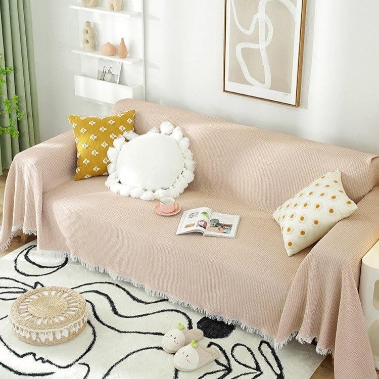 Dreamy Drape Throw Blanket Blankets KittyNook Cat Company Blush Pink 90x150cm