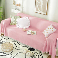 Thumbnail for Dreamy Drape Throw Blanket Blankets KittyNook Cat Company Pink 90x150cm