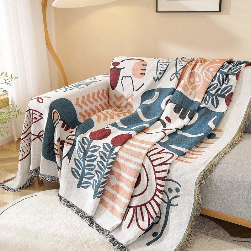 Dreamy Drape Throw Blanket Blankets KittyNook Cat Company