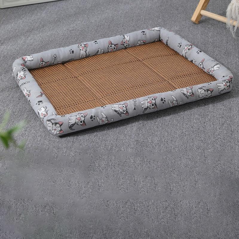 Dreamy Rattan Retreat Lightweight Cat Bed Cat Beds KittyNook Cat Company C S