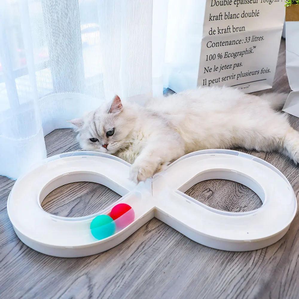 Eight Track Cat Tunnel Toy Cat Toys KittyNook Cat Company