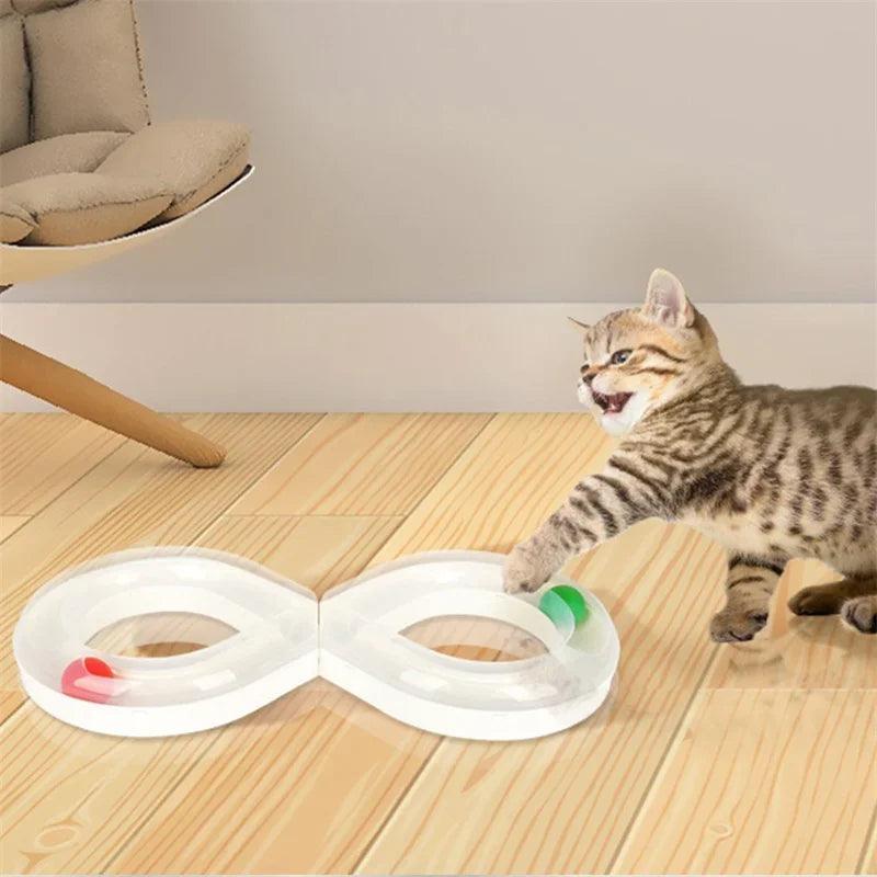 Eight Track Cat Tunnel Toy Cat Toys KittyNook Cat Company