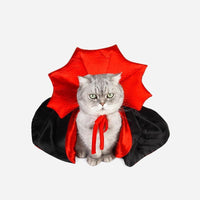 Thumbnail for Fangtastic Vampire Cat Costume Cat Apparel KittyNook Cat Company