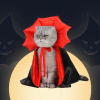 Thumbnail for Fangtastic Vampire Cat Costume Cat Apparel KittyNook Cat Company
