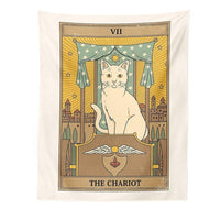 Thumbnail for Felinomancy Cat Tapestry Decorative Tapestries KittyNook Cat Company The Chariot S