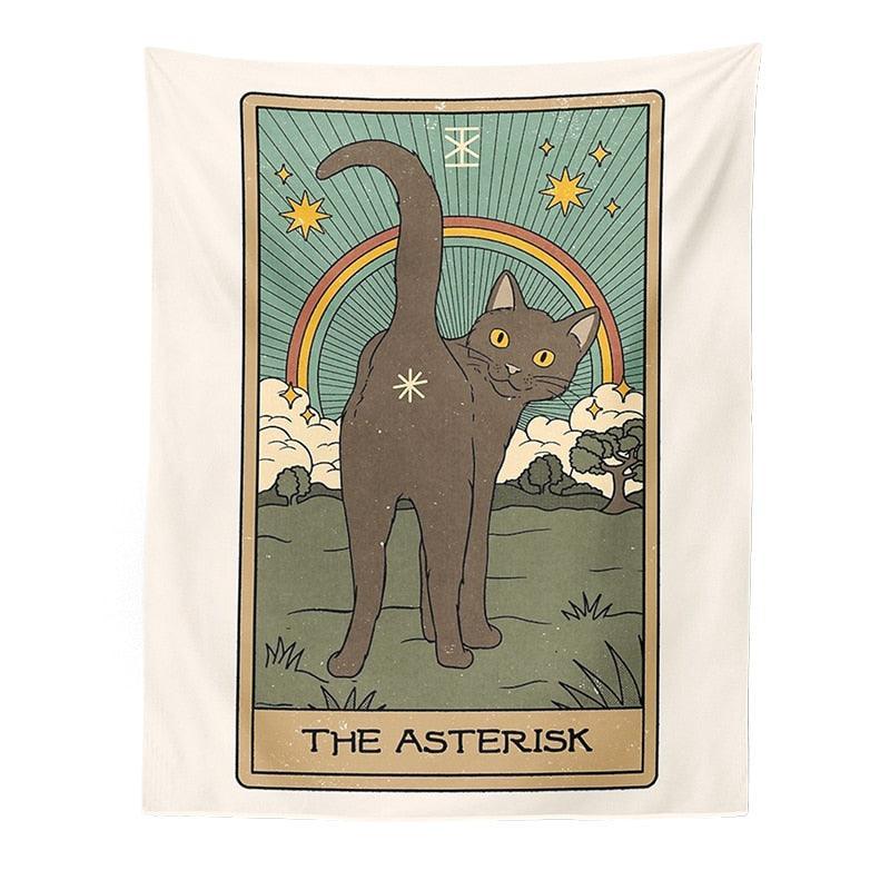 Felinomancy Cat Tapestry Decorative Tapestries KittyNook Cat Company The Asterisk S