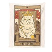 Thumbnail for Felinomancy Cat Tapestry Decorative Tapestries KittyNook Cat Company The Emperor S