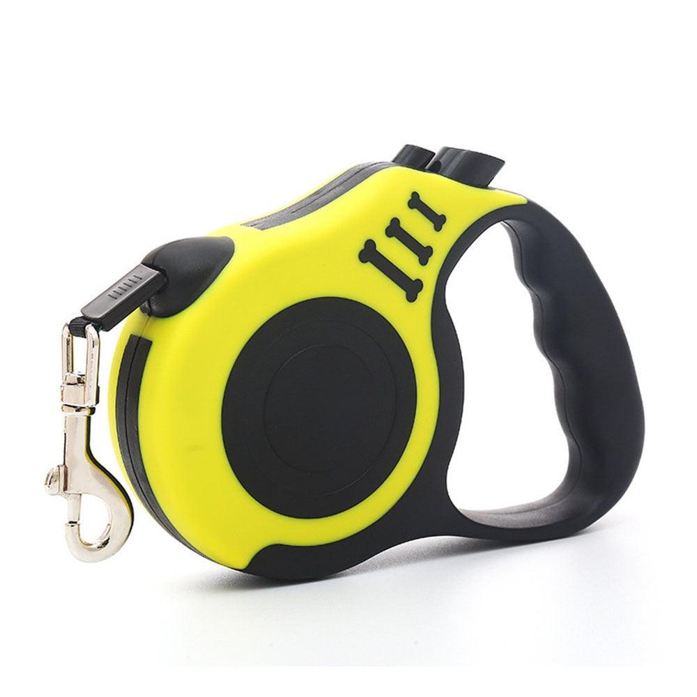 Flexi Retractable Leash Pet Leashes KittyNook Cat Company Yellow 3 Meters