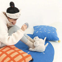 Thumbnail for Fluffy Cat Slippers For Adults Shoes KittyNook Cat Company