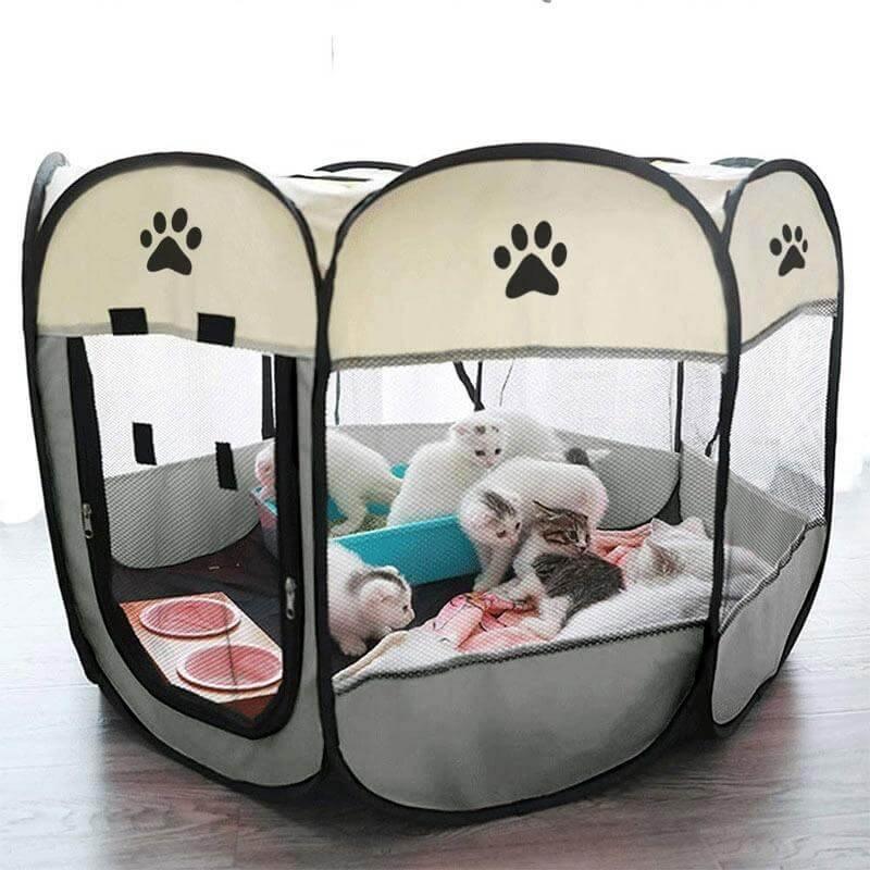 Foldie Portable Cat Playpen Cat Beds KittyNook