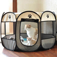 Thumbnail for Foldie Portable Cat Playpen Cat Beds KittyNook