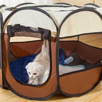 Thumbnail for Foldie Portable Cat Playpen Cat Beds KittyNook