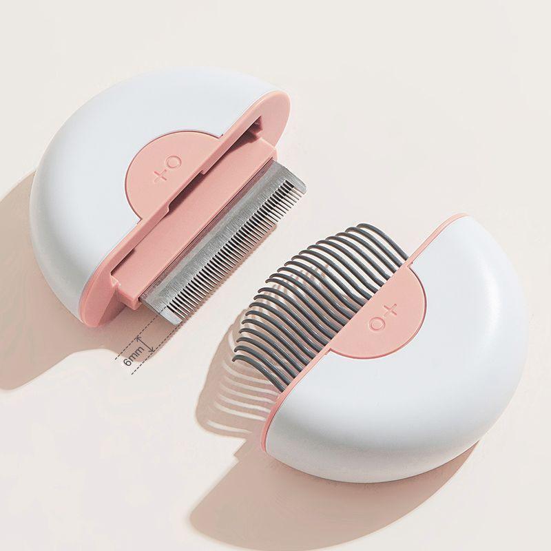 Fur Fusion Gemini Pet Comb Pet Combs & Brushes KittyNook Cat Company Pink
