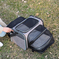 Thumbnail for Go Cat Expandable Cat Carrier Cat Supplies KittyNook Cat Company